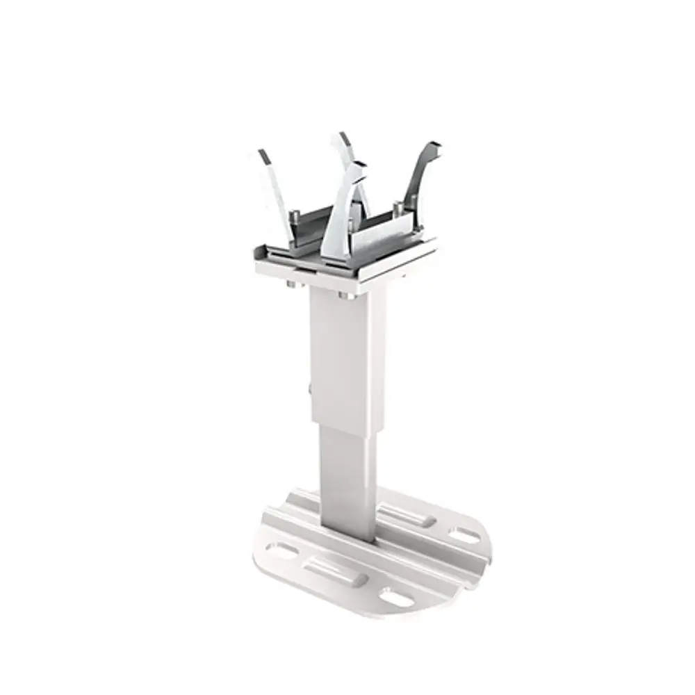 Kermi Klemm-Standkonsolenset FHK, teil., innenl., RAL9016, Rohbo., Typ 20-33, ZB05700001